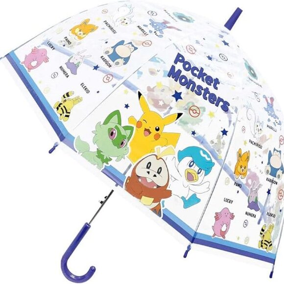Pokemon Transparent Stick Umbrella. Stylish and Cute. Best Gift. - Picture 8 of 11